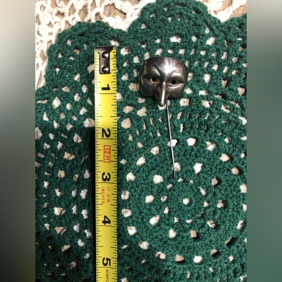 Unique Vintage Sterling Silver Stick Pin - Picture 4 of 9